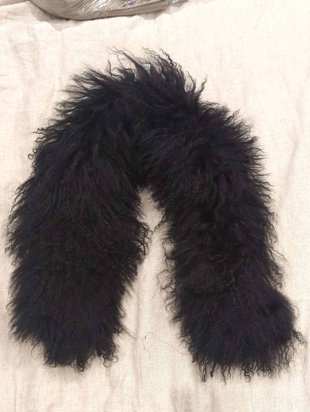 Adrienne Landau Magnolia Lamb Fur Scarf